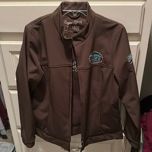 Brown Cowgirl Tuff jacket